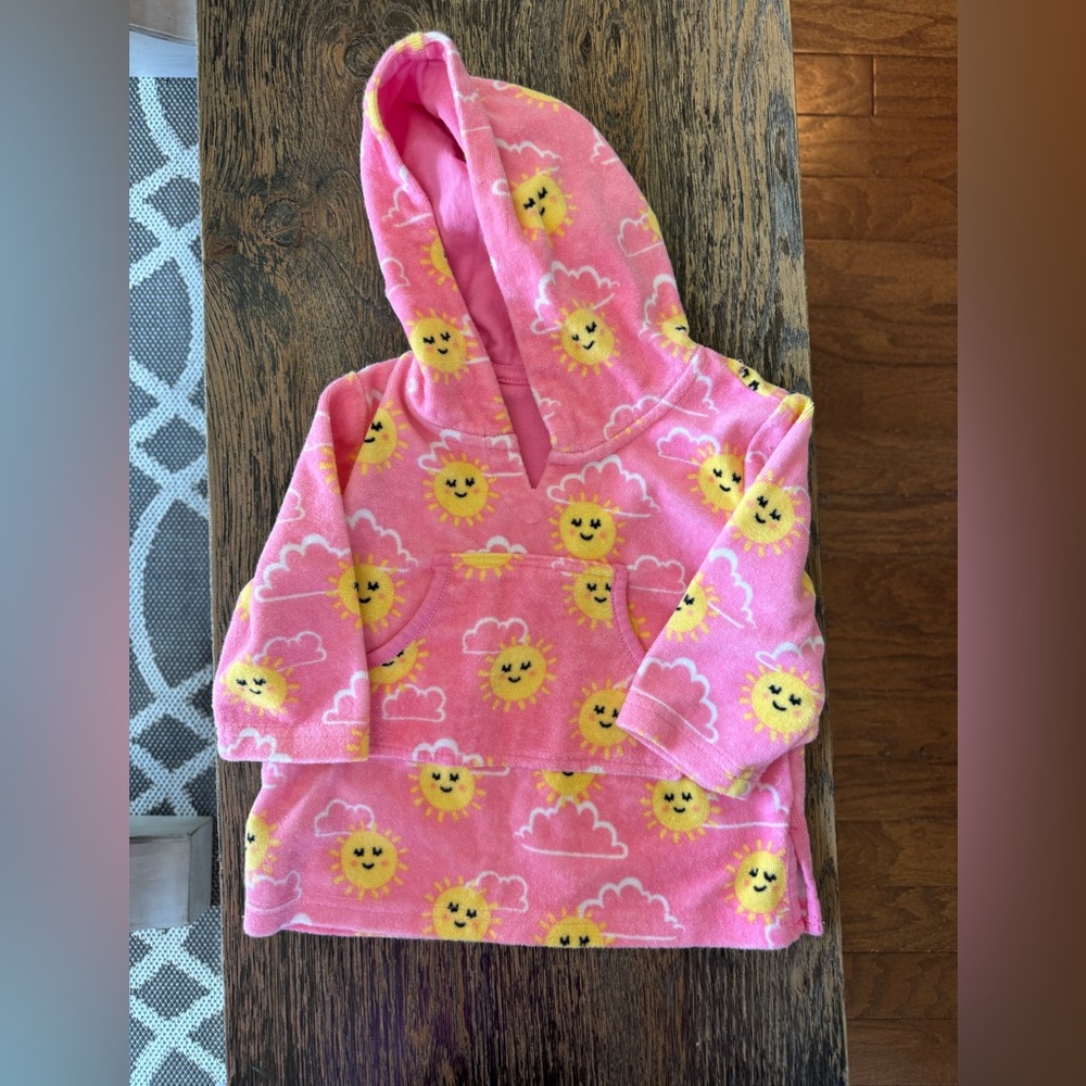 Pottery barn kids terry cloth swim coverup